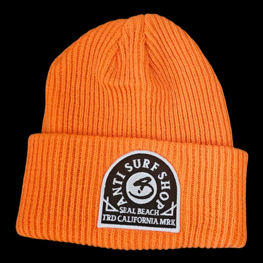 帽子 GOOD GRIEF! PATCHED KNIT BEANIE Anti knitted patch beanie | Alternative Surf